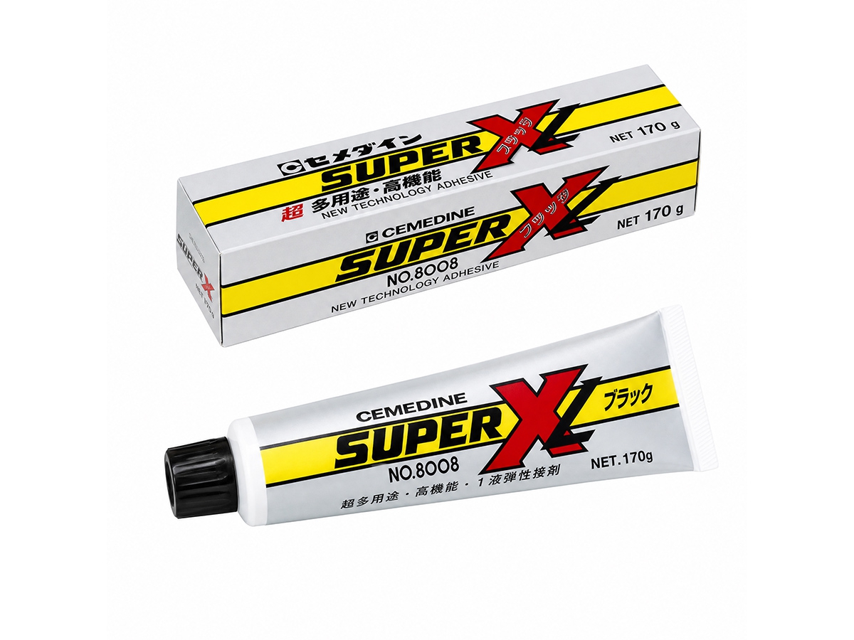 CEMEDINE SUPER X NO.8008L Low-Viscosity Elastic Adhesive