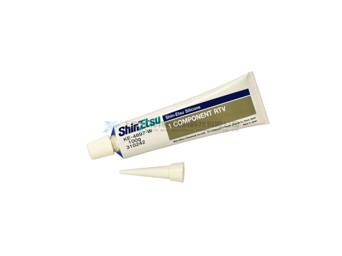 Shin-Etsu KE-4897W-100 Low Molecular Siloxane Reduced RTV Silicone Sealant
