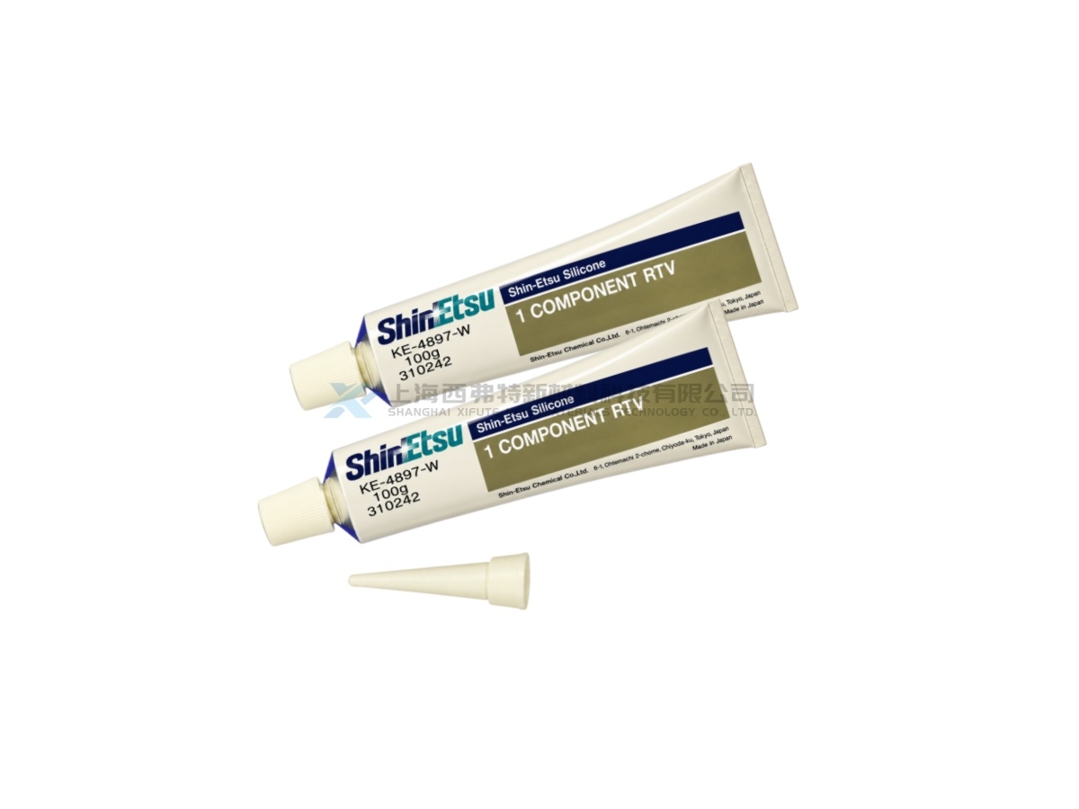 Shin-Etsu KE-4897W-100 Low Molecular Siloxane Reduced RTV Silicone Sealant
