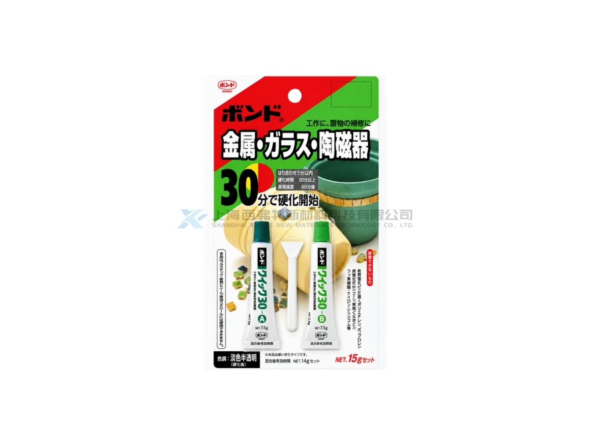 KONISHI Quick30 #16231 Two-Component Fast Curing Epoxy Adhesive