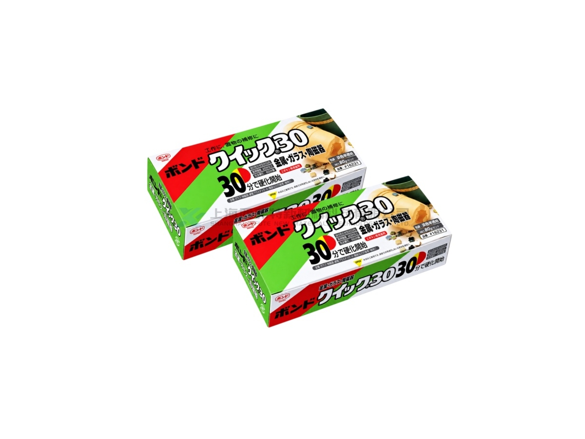 KONISHI Quick30 #16231 Two-Component Fast Curing Epoxy Adhesive