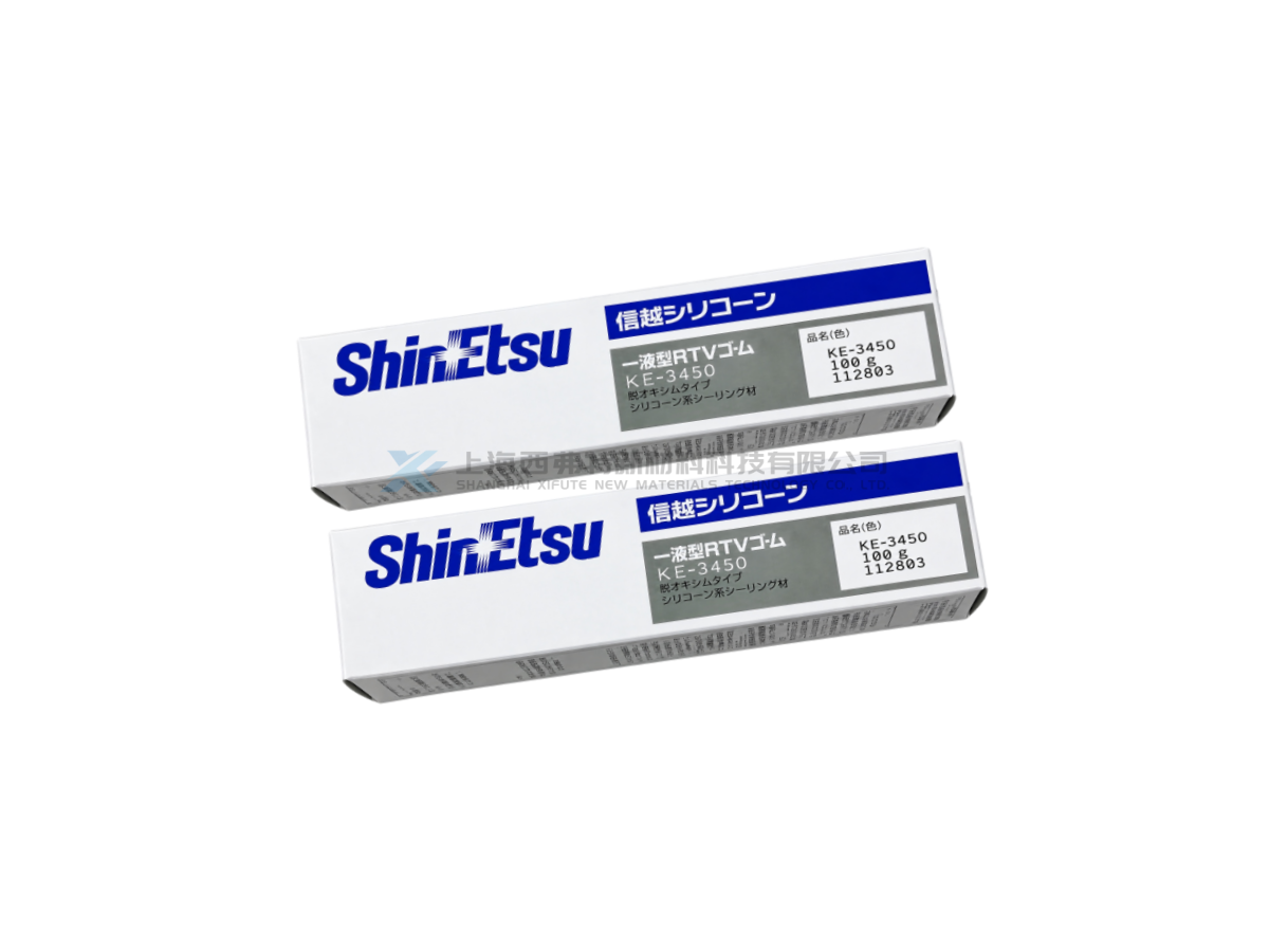 Shin-Etsu KE-3450 One-Component Flame Retardant Liquid Silicone Rubber Adhesive Sealant