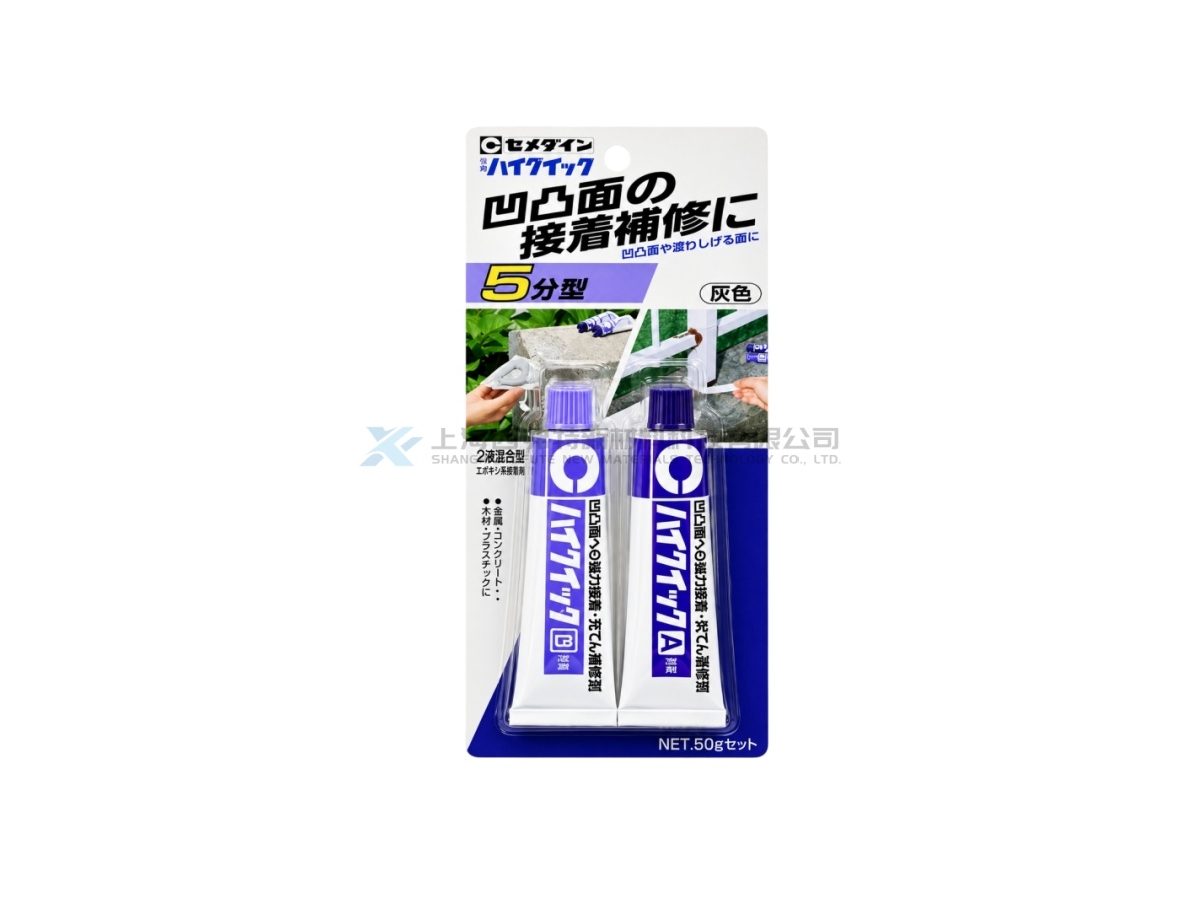 CEMEDINE High-Quick High-Viscosity 5-Minute Epoxy Adhesive