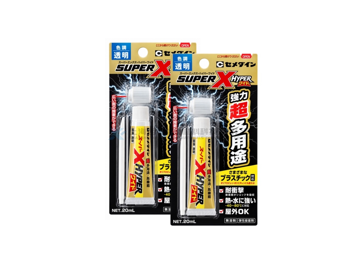 CEMEDINE SUPER X HYPER WIDE(AX-175/AX-176/AX-177) Multi-Purpose Clear Elastic Adhesive