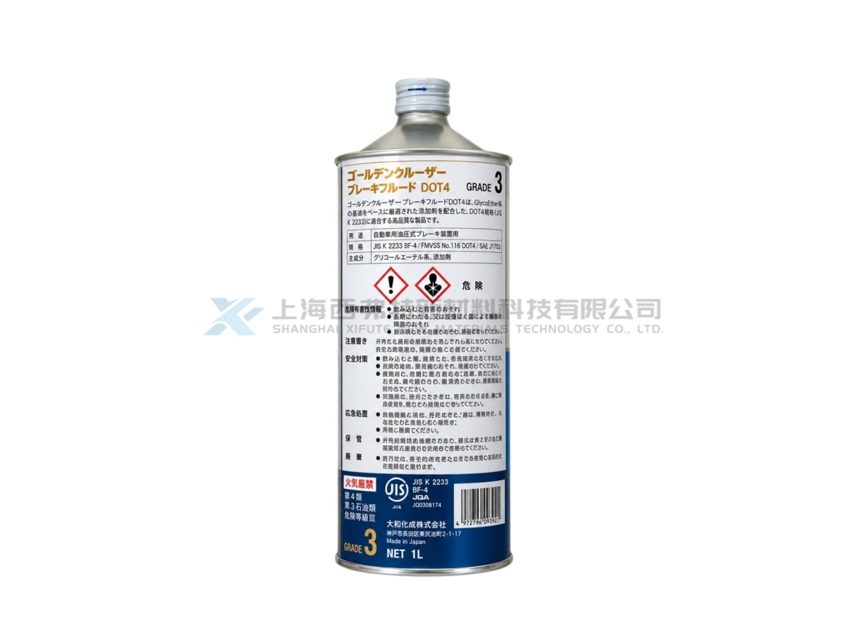 SEIKEN Brake Fluid DOT4 High-Performance Automotive Brake Fluid