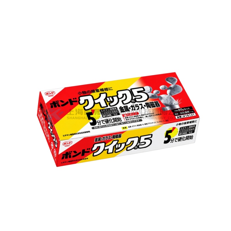 KONISHI Quick 5 #16131 Five-Minute Fast Curing Epoxy Adhesive