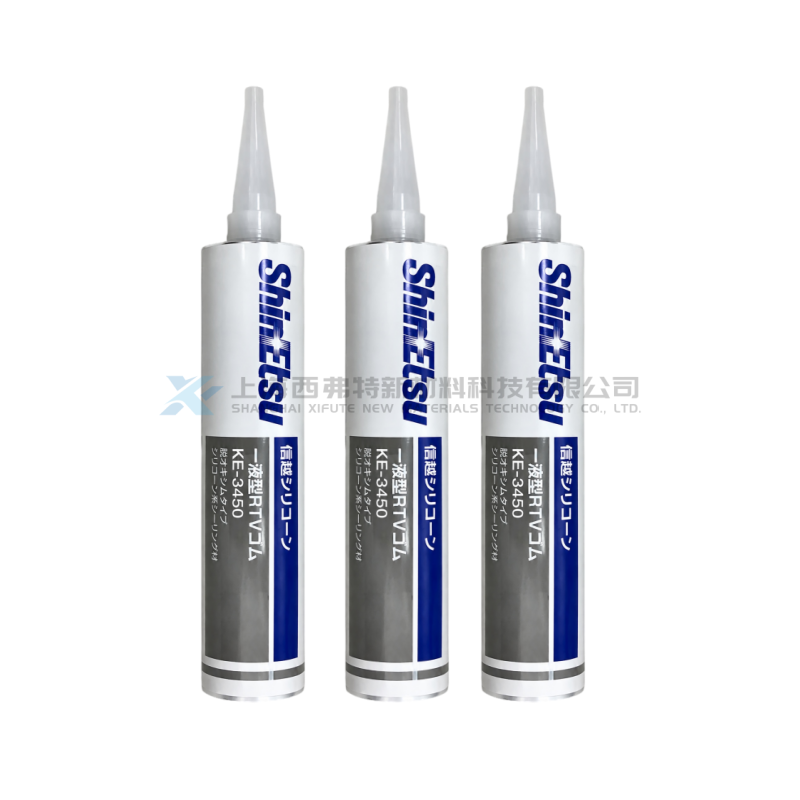 Shin-Etsu KE-3450 One-Component Flame Retardant Liquid Silicone Rubber Adhesive Sealant
