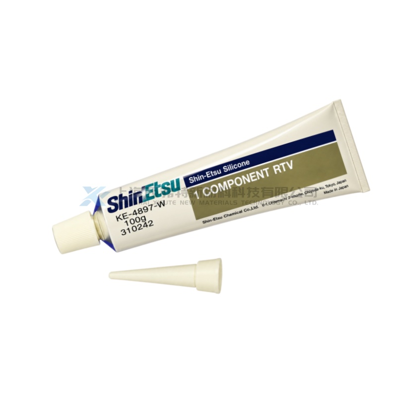 Shin-Etsu KE-4897W-100 Low Molecular Siloxane Reduced RTV Silicone Sealant