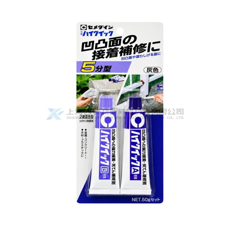 CEMEDINE High-Quick High-Viscosity 5-Minute Epoxy Adhesive