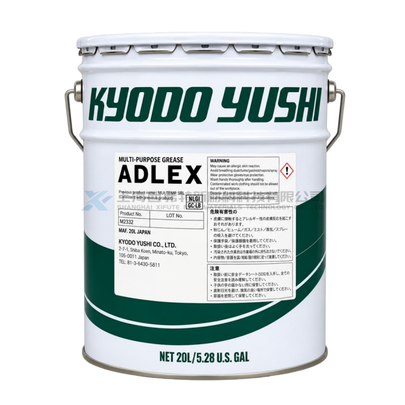 KYODO YUSHI Adlex High-EP Shear-Stable Grease for Large Sealed Bearings